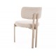 Misaki étkezőszék kasmír láb világos bézs Tap. 255