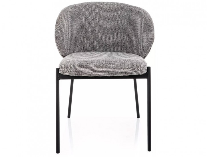 Kioto étkezőszék fekete láb szürke Tap. 254