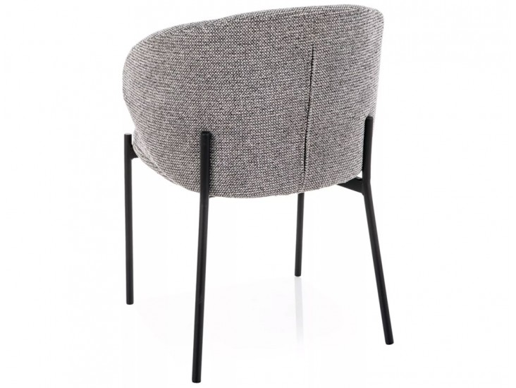 Kioto étkezőszék fekete láb szürke Tap. 254