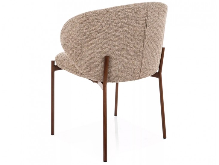 Kioto D étkezőszék dió láb bézs Tap. 253