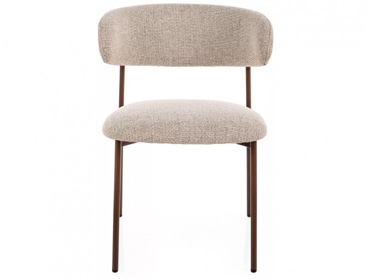 Elton D Noelle étkezőszék dió láb bézs 30