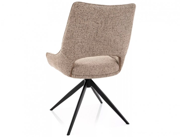 Fino I Noelle étkezőszék fekete láb sötét bézs 33