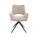 Fino II Noelle étkezőszék fekete láb bézs 30