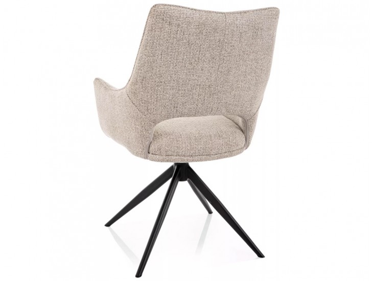 Fino II Noelle étkezőszék fekete láb bézs 30