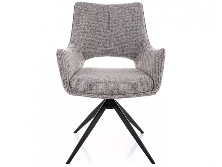 Fino II Noelle étkezőszék fekete láb szürke 09