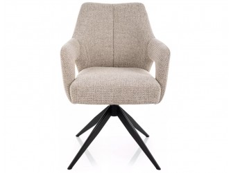 Olsen Noelle étkezőszék  fekete láb bézs 30