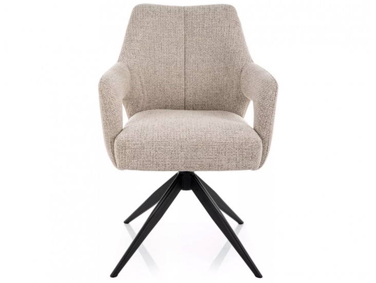 Olsen Noelle étkezőszék  fekete láb bézs 30