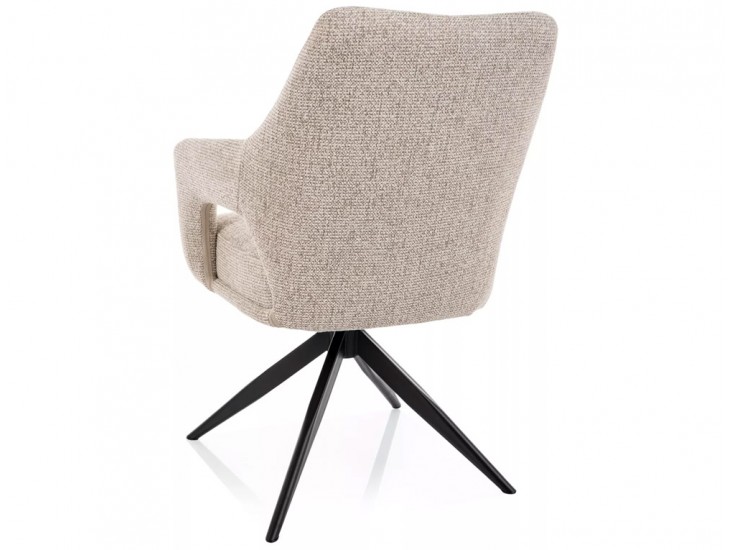 Olsen Noelle étkezőszék  fekete láb bézs 30