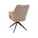 Olsen Noelle étkezőszék fekete láb sötét bézs 33