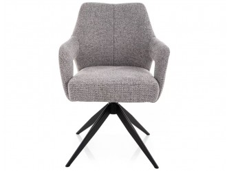 Olsen Noelle étkezőszék fekete láb szürke 09