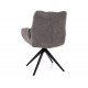 Gio étkező szék fekete láb/ szürke TAP.252
