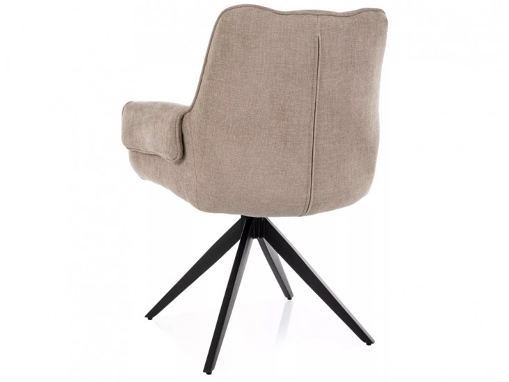 Gio étkező szék fekete láb/ bézs TAP.250