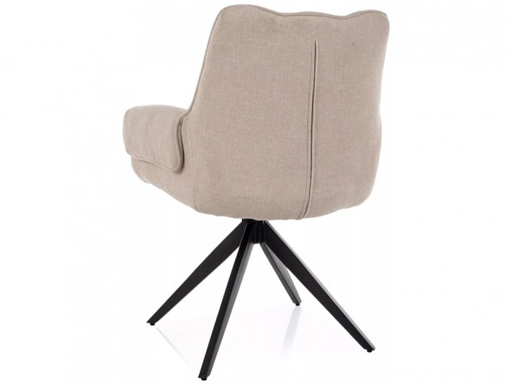 Gio étkező szék fekete láb/ világos bézs TAP.251