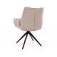 Gio étkező szék fekete láb/ világos bézs TAP.251