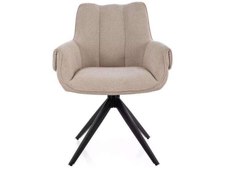 Gio étkező szék fekete láb/ világos bézs TAP.251