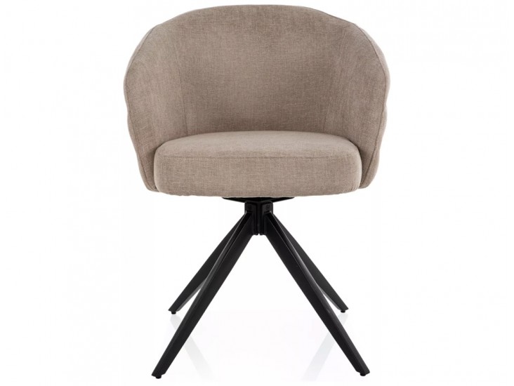 Ores étkező szék fekete láb/ bézs TAP.250