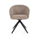 Ores étkező szék fekete láb/ bézs TAP.250
