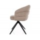 Ores étkező szék fekete láb/ bézs TAP.250
