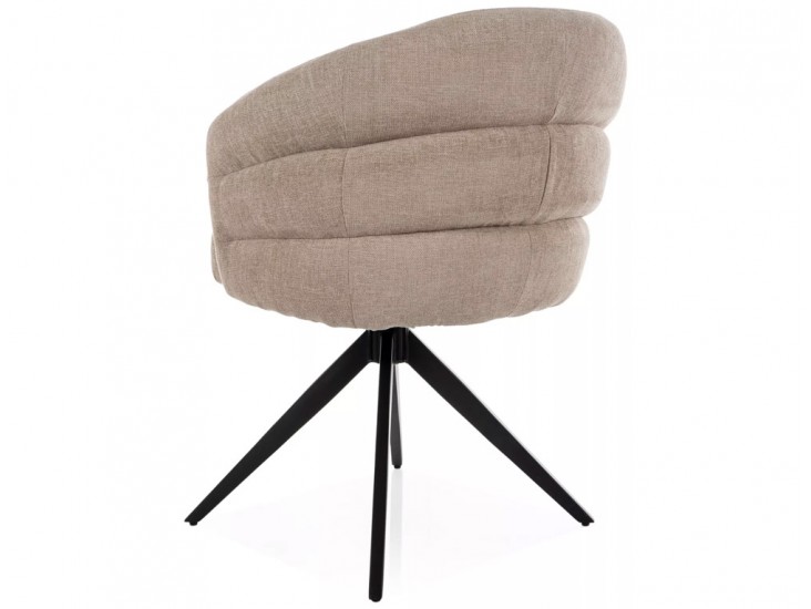 Ores étkező szék fekete láb/ bézs TAP.250