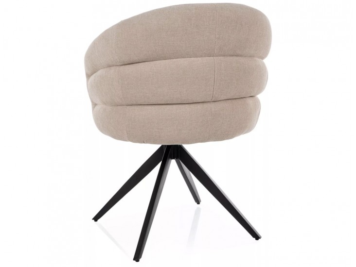 Ores étkező szék fekete láb/ világos bézs TAP.251