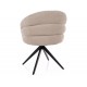 Ores étkező szék fekete láb/ világos bézs TAP.251