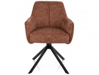 Notti LEO étkezőszék fekete láb Camel 35