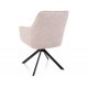 Notti LEO étkezőszék fekete láb világos bézs 23