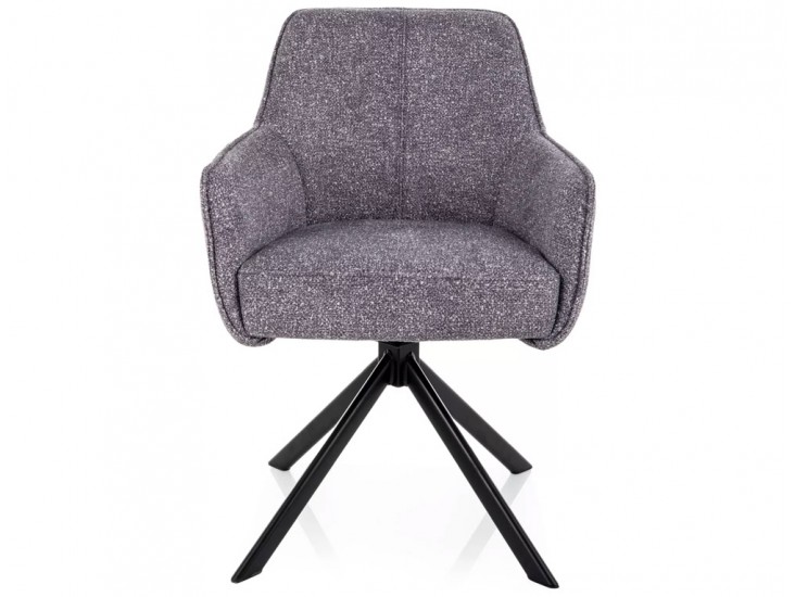 Notti LEO étkezőszék fekete láb szürke 07