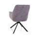 Notti LEO étkezőszék fekete láb szürke 07