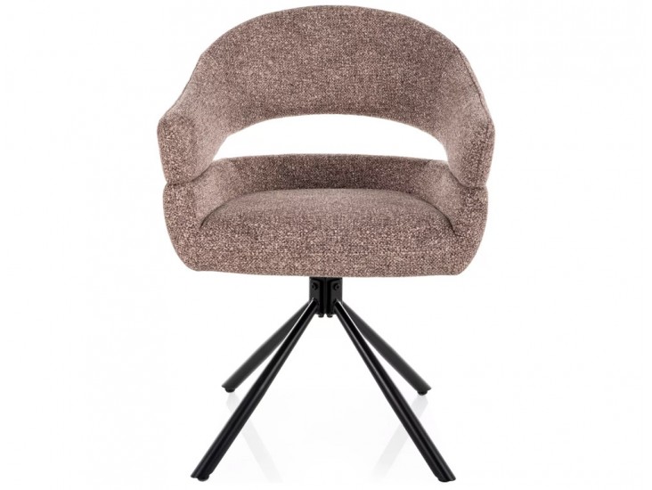 Borgo Leo étkező szék fekete láb/ sötét bézs 32