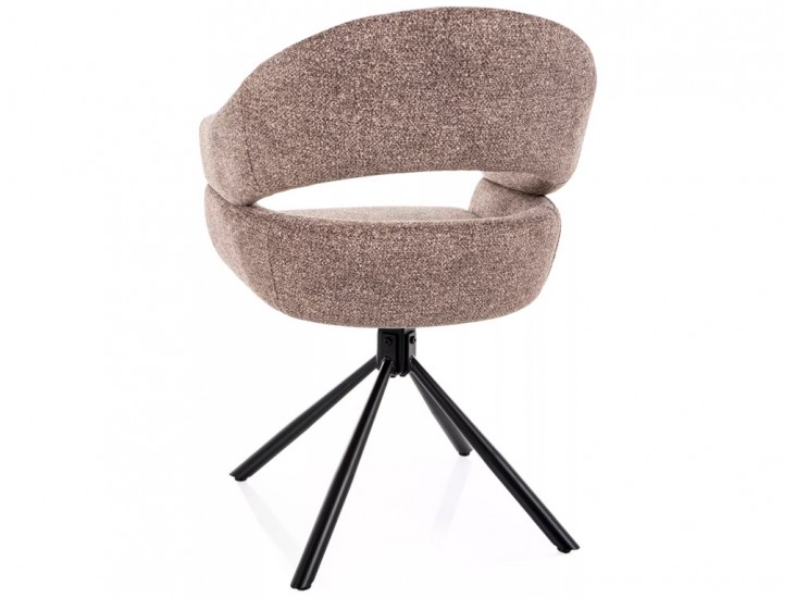 Borgo Leo étkező szék fekete láb/ sötét bézs 32