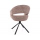 Borgo Leo étkező szék fekete láb/ sötét bézs 32