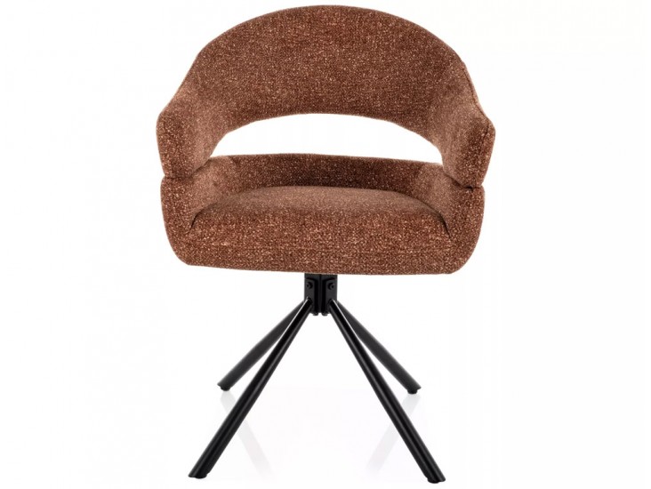 Borgo Leo étkező szék fekete láb/ Camel 35