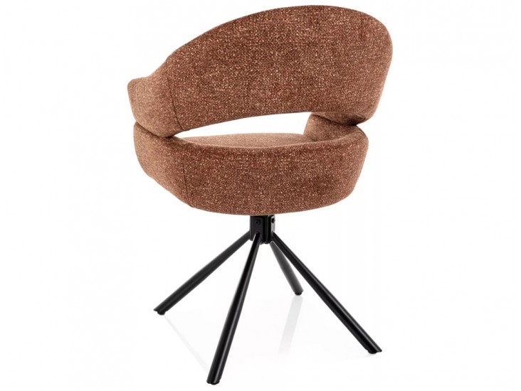 Borgo Leo étkező szék fekete láb/ Camel 35