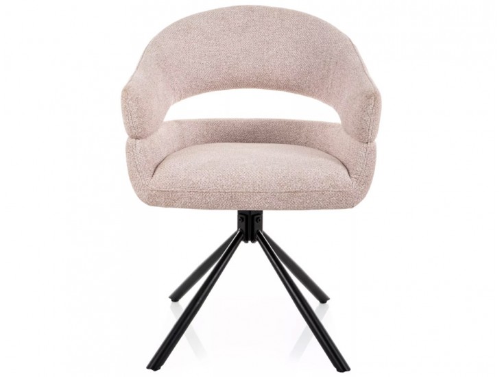 Borgo Leo étkező szék fekete láb/ világos bézs 23