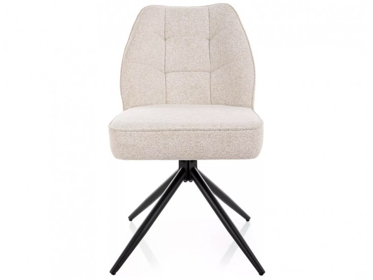 John Raven étkezőszék fekete láb bézs 22