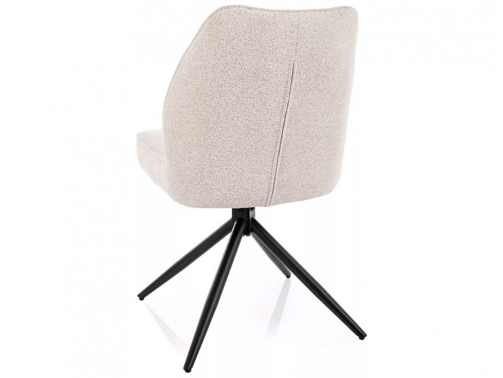 John Raven étkezőszék fekete láb bézs 22