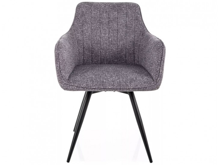 Ballo Leo étkezőszék fekete láb szürke 07