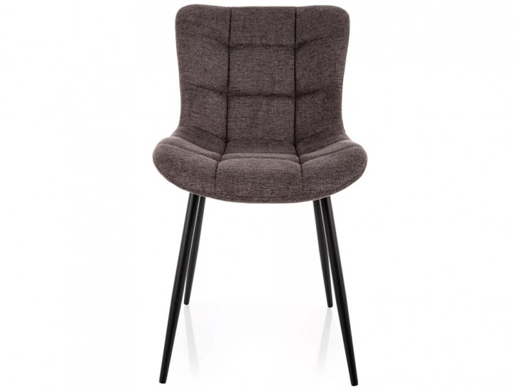 Julia Brego étkezőszék fekete láb Cappuccino 40