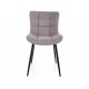 Julia Brego étkezőszék fekete láb szürke 07