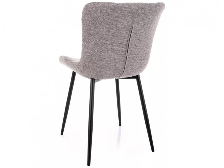 Julia Brego étkezőszék fekete láb szürke 07