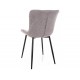 Julia Brego étkezőszék fekete láb szürke 07