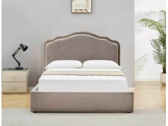 Florencja Raven 160*200 franciaágy sötét bézs Tap. 30