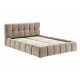 Parma Velvet 140*200 franciaágy sötét bézs Bluvel Tap. 40