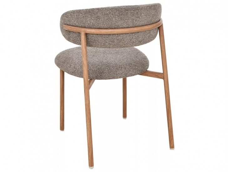 Elton II étkezőszék tölgy láb Cappuccino Tap. 256