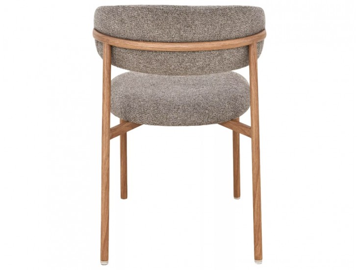 Elton II étkezőszék tölgy láb Cappuccino Tap. 256