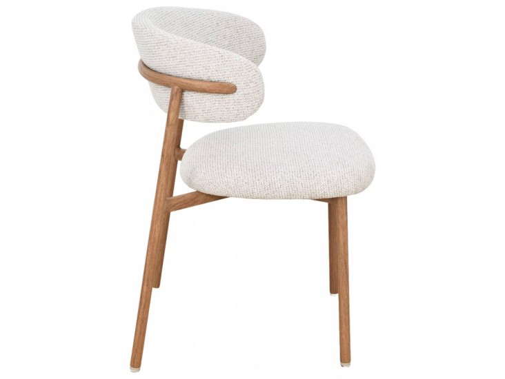 Elton II étkezőszék tölgy láb világos bézs Tap. 255