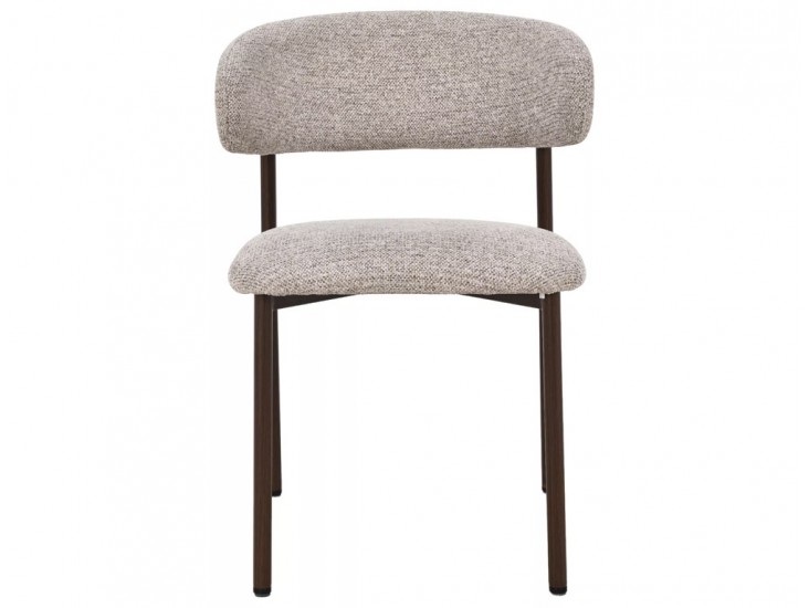 Elton II étkezőszék dió láb bézs Tap. 253