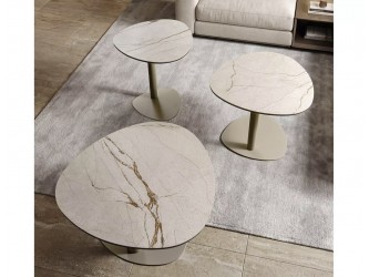 Ciao C Ceramic 50*50 asztalka Amazonia bézs/ kasmír