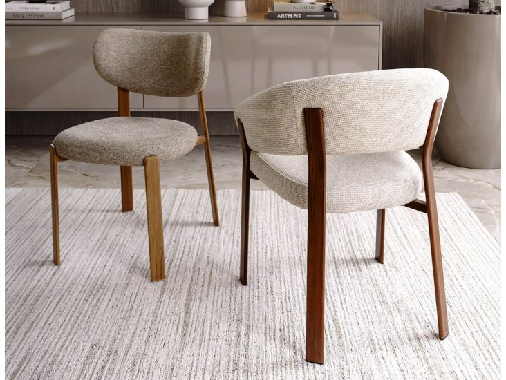 RIN D étkezőszék tölgy láb bézs Tap. 253